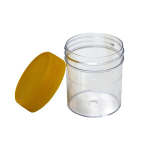 Bæger gult skruelåg