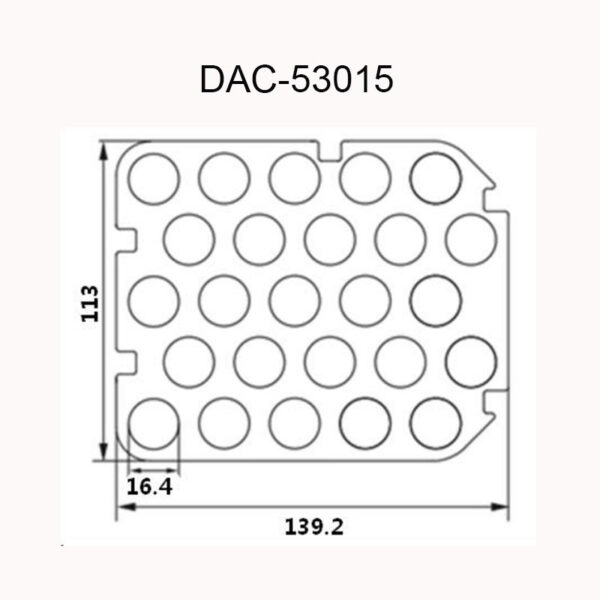 Rack til snap cap centrifugerør 15 ml