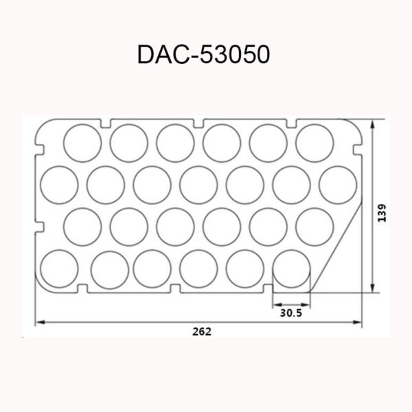 Rack til snap cap centrifugerør 50 ml